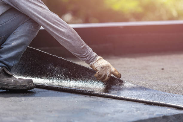 Professional Basement Waterproofing technician working in Elgin, MN